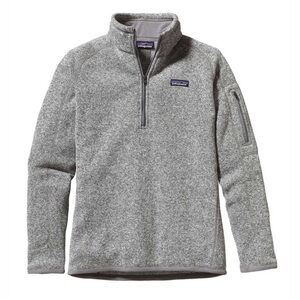 NWOT Patagonia better sweater fleece white birch sz Large